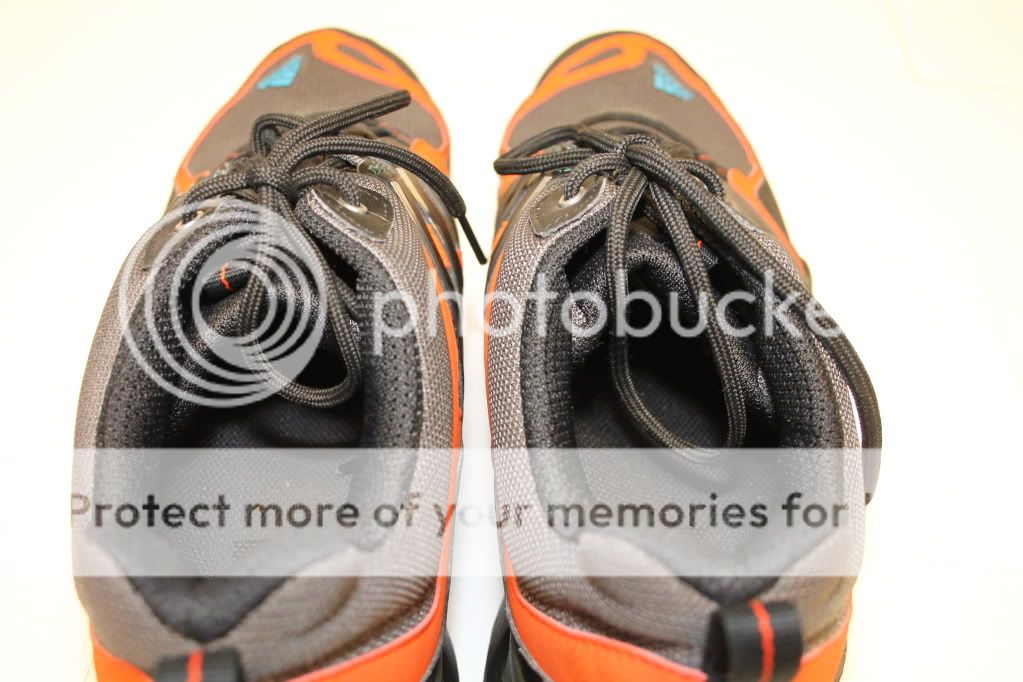 ebay: adidas outdoor traxion mens 13 48 euc gray & orange outo